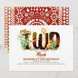 Invitación Fiesta de Fiesta 2 de Cumpleaños de México