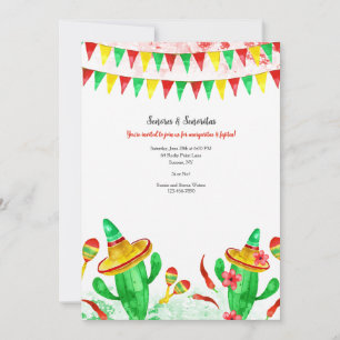 Invitación Fiesta de Fiesta de México