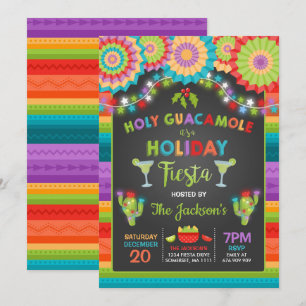 Invitación Fiesta de Fiesta de vacaciones invita Fiesta Santo