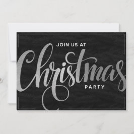 Invitación Fiesta de fiesta elegante de oro con guión