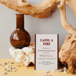 Invitación Fiesta de fin de semana de soltera de invierno Fla