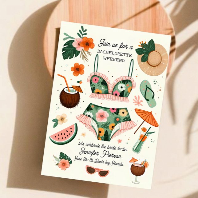 Invitación Fiesta de fin de semana de verano de verano de sol (Subido por el creador)