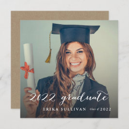 Invitación Fiesta de foto de graduación Script 2020