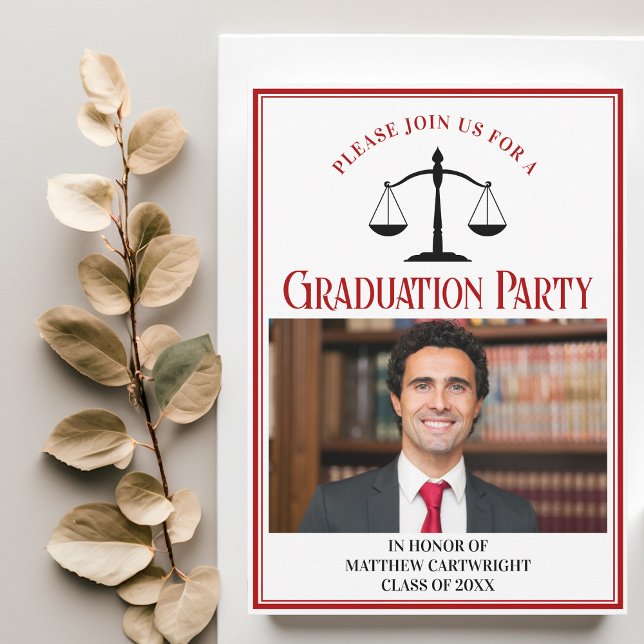 Invitación Fiesta de fotografía de graduación de la Escuela d (Subido por el creador)
