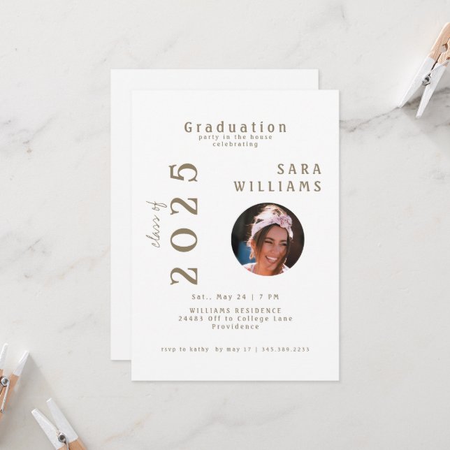 Invitación Fiesta de fotografía en la casa (Anverso/Reverso In Situ)