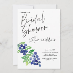 Invitación Fiesta de fruta dulce y jugosa ducha de novia