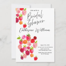 Fiesta de fruta dulce y jugosa ducha de novia