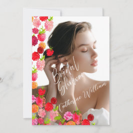 Invitación Fiesta de fruta dulce y jugosa ducha de novia