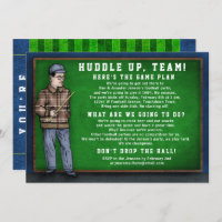 Fiesta de Fútbol Discurso Divertido del Entrenador