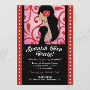 Invitación fiesta de gallina 311-Spanish