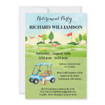 Fiesta de golf Fiesta de Jubilación