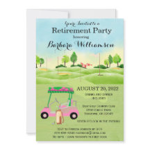 Fiesta de golf Fiesta de Jubilación