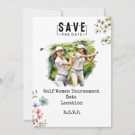 Invitación Fiesta de Golf Save the Date