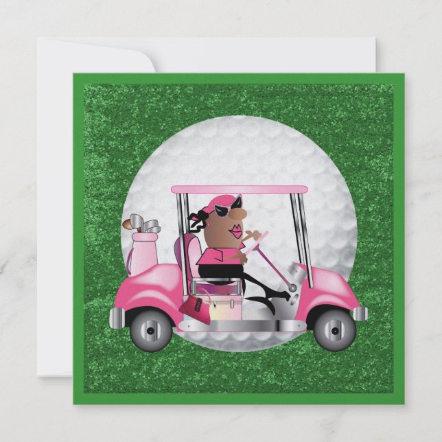 Invitación Fiesta de golf - SRF (Anverso)