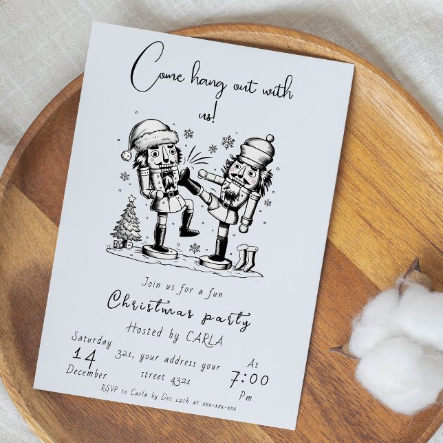 Invitación Fiesta de graciosos Navidades de petardos (Subido por el creador)