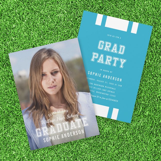Invitación Fiesta de Grado de Grado Editable de Variedad de C (Subido por el creador)