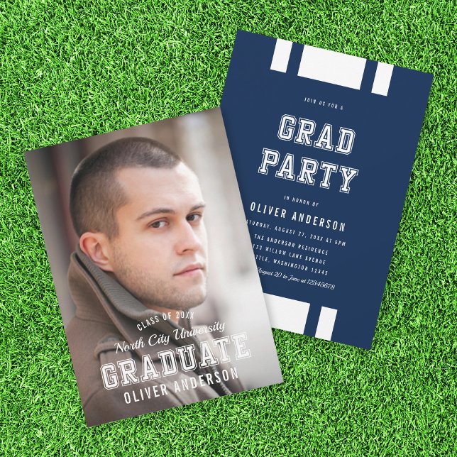 Invitación Fiesta de Grado de Grado Editable de Variedad de C (Subido por el creador)