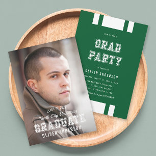 Invitación Fiesta de Grado de Grado Editable de Variedad de C