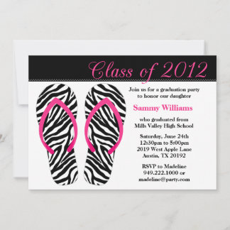 Invitación Fiesta de graduación 2012 Flechas de labio negro r