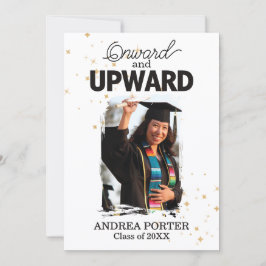 Invitación Fiesta de Graduación Adelante y Arriba