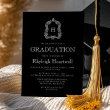 Fiesta de Graduación Clásica con Cresta de Monogra