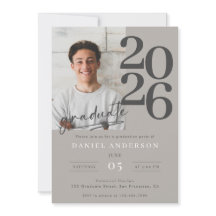 Fiesta de graduación con foto de guión moderno 202