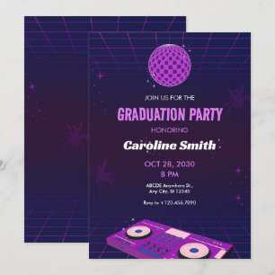 INVITACIÓN FIESTA DE GRADUACIÓN DE DIVISIÓN DE DIVERSOS DE DI