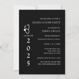 Invitación Fiesta de Graduación de Enfermería del Doctor en B