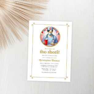 Invitación Fiesta de Graduación de Enfermería Masculina "Llam