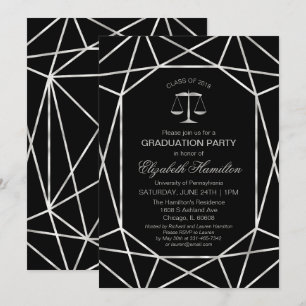 Invitación Fiesta de Graduación de Facultad de Derecho Hojala
