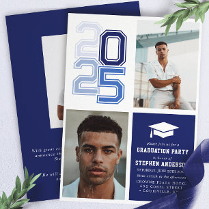 Invitación Fiesta de Graduación de Foto Moderna Universitaria