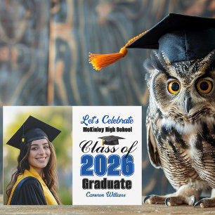 Invitación Fiesta de Graduación de la Clase Azul de 2026