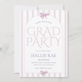 Invitación Fiesta de Graduación de la Clase Moderna de 2026 c