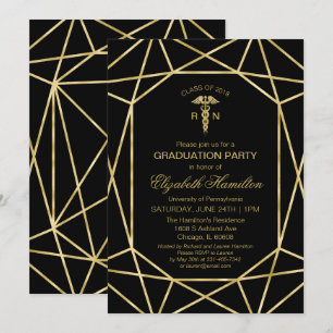 Invitación Fiesta de graduación de la escuela de enfermería C