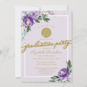 Invitación Fiesta de graduación de la escuela de enfermería c