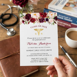 Invitación Fiesta de Graduación de la Escuela de Enfermería F