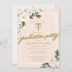 Invitación Fiesta de Graduación de la Escuela de Enfermería M