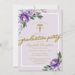Invitación Fiesta de Graduación de la Escuela de Enfermería M