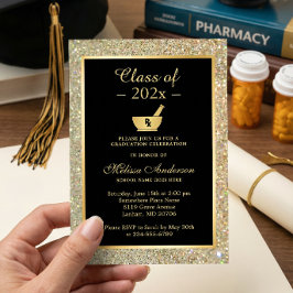 Invitación Fiesta de Graduación de la Escuela de Farmacia con