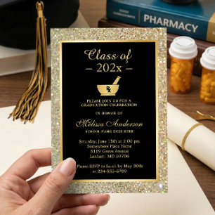 Invitación Fiesta de Graduación de la Escuela de Farmacia con