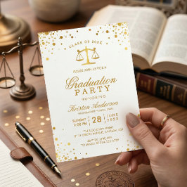 Invitación Fiesta de Graduación de la Facultad de Derecho con