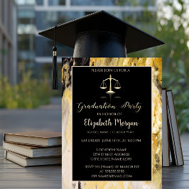 Invitación Fiesta de graduación de la facultad de derecho de 