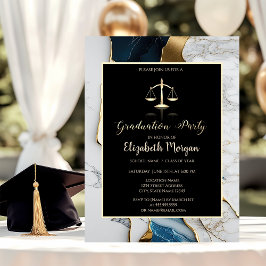 Invitación Fiesta de graduación de la facultad de derecho en 