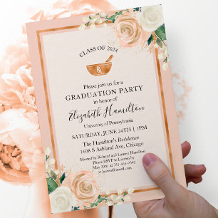 Invitación Fiesta de graduación de la facultad de farmacia Mo
