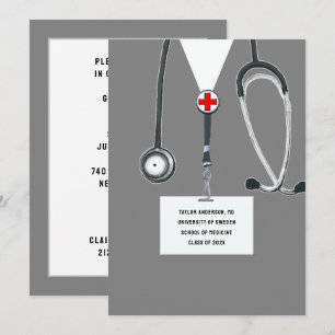 Invitación Fiesta de graduación de la facultad de medicina