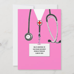 Invitación Fiesta de graduación de la facultad de medicina