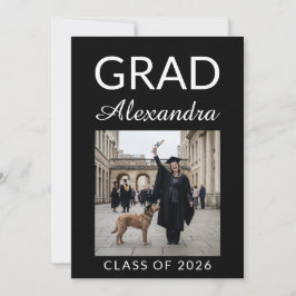 Invitación Fiesta de Graduación de Medicina Veterinaria Elega