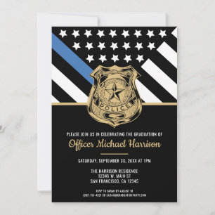 Invitación Fiesta de Graduación de Oficiales de la Fuerza Pol