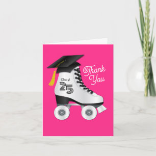 Invitación Fiesta de graduación de patinaje sobre patinaje de