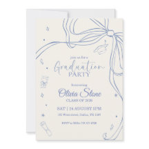 Fiesta de graduación de último año estilo Doodle d